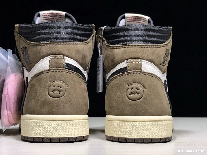Rep 1 'Mocha' High 100 OG Air - x Retro CD4487 Jordan Scott Travis 0720
